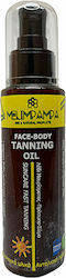 MeliMpampa Λάδι Μαυρίσματος Oil Tanning Face and Body in Spray 100ml