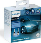 Philips Λάμπες Αυτοκινήτου Ultinon Essential H1 LED 6500K Ψυχρό Λευκό 12-24V 19W 2τμχ