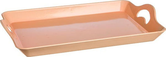 JK Home Decoration Пластмасов Поднос за сервиране с Дръжки в Розов Цвят 42x30см 38142 1бр JK Home Decoration Пластмасов Поднос за сервиране с Дръжки в Розов Цвят 42x30см 38142 1бр