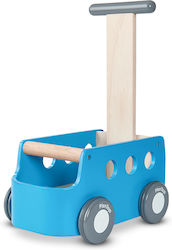 Plan Toys Φορτηγό Baby Walker for 12++ Months Blue