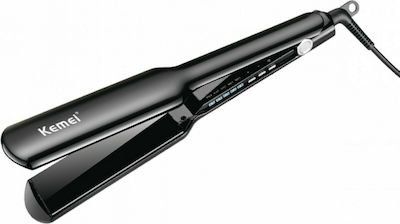 Kemei KM-1209 Hair Straightener with Ceramic Plates 55W