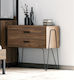 Bodenstehende Schminktisch Schlafzimmer Charmy Holz 90x40x76cm
