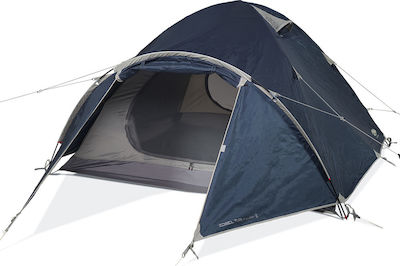 Seven Heaven Delta Traveller II Зимна Къмпинг палатка Igloo Син с Двойно Покритие за 2 Човека 210x210x130см.