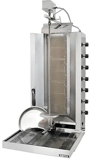 Vimitex Μηχανή Γύρου LPG 907B mit Grill für 120kg