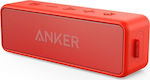 Anker 2 Difuzor Bluetooth 12W cu Durată de Funcționare a Bateriei până la 24 ore Roșu