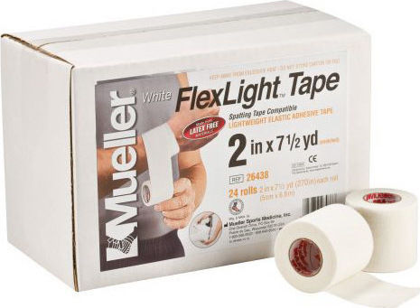Mueller FlexLight Elastic Adhesive Sport Tape 5cm x 6.8m