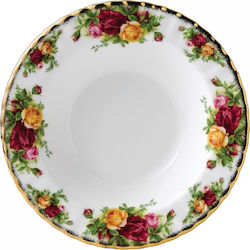 Royal Albert Deep Plate Old Country Roses Plate Soup made of Porcelain Multicolour with Diameter 21cm