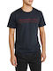 Abercrombie & Fitch Men's Short Sleeve T-shirt Navy Blue