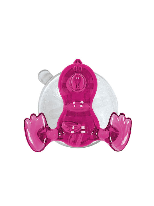 Kleine Wolke Crazy Hooks Baby Bird Haken Badezimmer Doppelt Saugnapf ​7x6.3cm Rosa