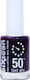 Sixteen Cosmetics Nail Polish 50 Long Lasting Glossy Purple Nail Polish Quick Dry Shade 504 11ml