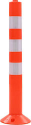 SNS Κολωνάκι Σήμανσης από Πλαστικό σε Πορτοκαλί Χρώμα με Ύψος 75εκ.