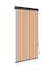 vidaXL Seitenrolloschatten Terrasse Yellow 8x2.5m