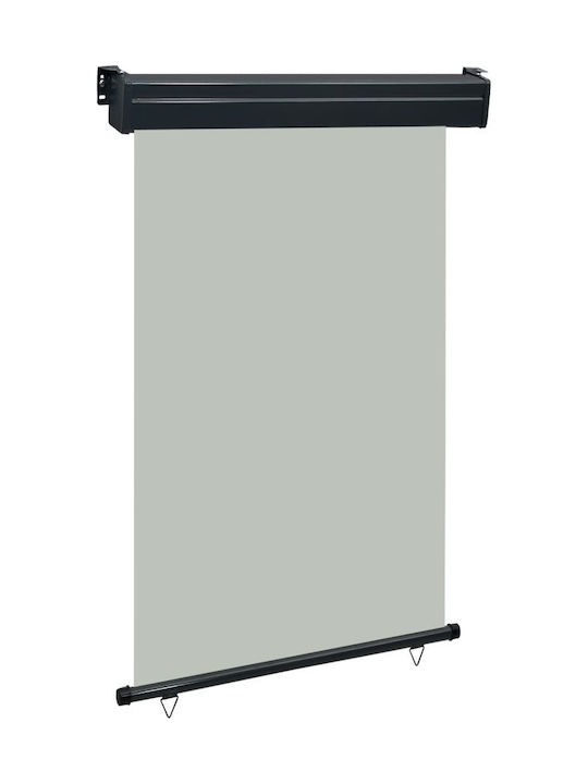 vidaXL Seitenrolloschatten Terrasse Grey 1.2x2.5m