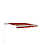 vidaXL Terrace Wall Tent Orange 3x2.5cm