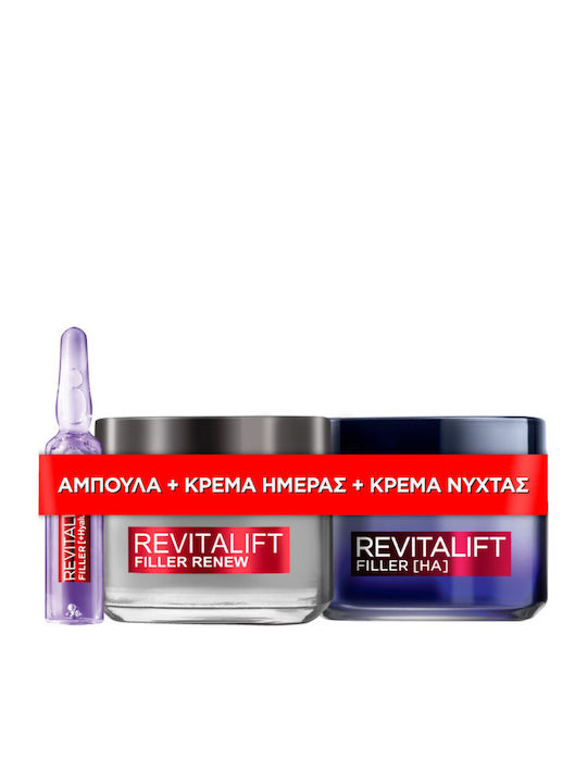 L'Oreal Paris Revitalift Filler Σετ Περιποίησης για Αντιγήρανση & Ενυδάτωση 7τμχ