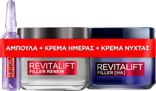 L'Oreal Paris Revitalift Filler Σετ Περιποίησης για Αντιγήρανση & Ενυδάτωση 7τμχ