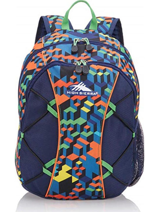 High Sierra Leisure Chirp Blue School Bag Backpack Junior High-High School in Blue color