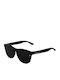 Hawkers Venm Hybrid Women's Sunglasses with Black Plastic Frame and Black Lens