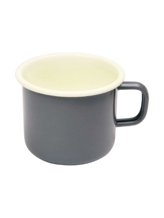 Dexam Cană Espresso Emailat Gri 150ml