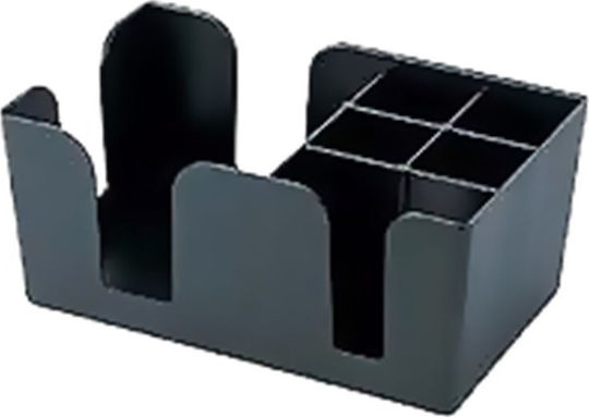 The Bars Plastic Bar Organizer with 6 Compartments with Dimension 24x14.5x10.5cm