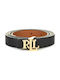Ralph Lauren Leather Women's Belt Black