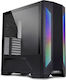 Lian Li Lancool II Gaming Midi Tower Computer Case with Window Panel Black