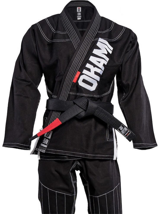 Okami Competition GI Мъжка Униформи Бразилско джу джицу Черен
