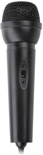 Azusa Microfon Karaoke Cu Fir MIK0008 Negru