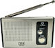 CMiK MK-229 Radio de buzunar Cu baterie Argint