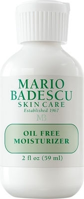 Mario Badescu Oil Free Moisturizer Licht Feuchtigkeitsspendend Flüssigcreme Gesicht Tag mit Aloe Vera 59ml