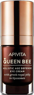 Apivita Queen Bee Holistic Age Defense Αντιγηραντική Κρέμα Ματιών κατά των Μαύρων Κύκλων 15ml