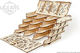 Ugears Wooden Construction Toy Card Holder Device for Tabletop for Children 12+ years old+ Years
