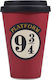 Half Moon Bay Harry Potter-Platform 9 3 4 Mug Bamboo with Lid Red 400ml MUGTHP34