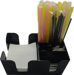 Colorato Plastic Bar Organizer with 5 Compartments with Dimension 24.2x15x11.5cm