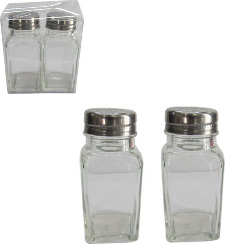 AGC Salt and Pepper Set Glass 2pcs