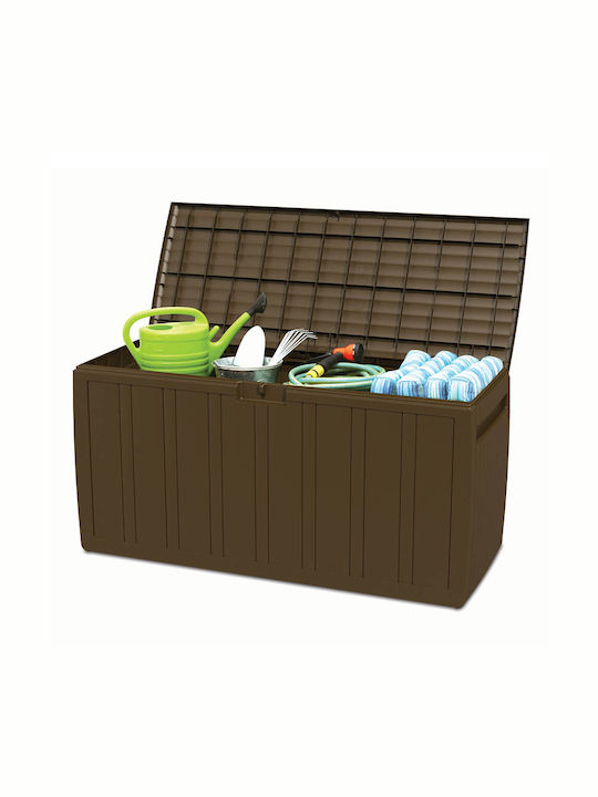 Bormann Plastic Outdoor Storage Box BPC5000 Brown 117x57x45cm