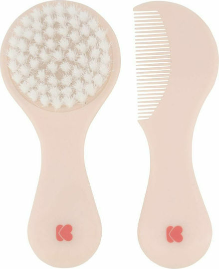 Kikka Boo Baby Brush & Comb Cactus Pink 2pcs