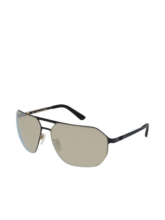 Police Men's Sunglasses with Black Metal Frame SPL968 315G