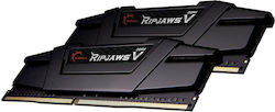 G.Skill Ripjaws V 64GB DDR4 RAM cu 2 module (2x32GB) și Viteză 3600 pentru Desktop