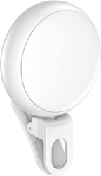 Usams ZB55D02 Selfie Flash σε Λευκό χρώμα