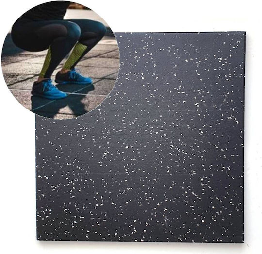Optimum Podele Echipament de gimnastică Podele de Gimnastică Negre 50x50x2cm 1buc