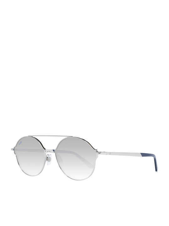 Web Men's Sunglasses with Silver Metal Frame WE0243 16X