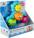 Tomy Toomies Spin & Splash Octopals Jucărie de Baie pentru 12++ Luni 1000-72820