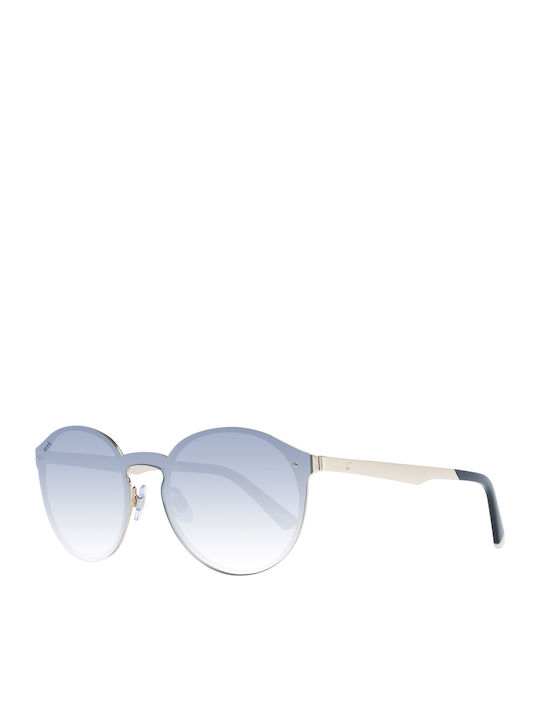 Web Sunglasses with Rose Gold Metal Frame WE0203 28X