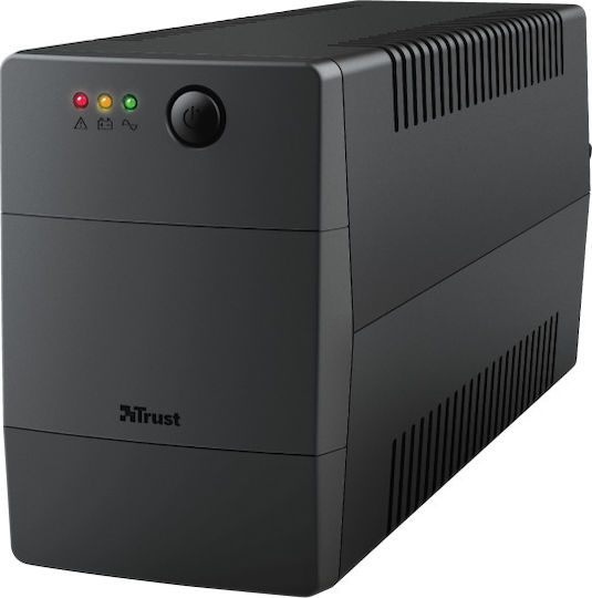 Trust Paxxon 800VA UPS Off-Line 480W with 2 Schuko Power Plugs