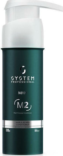 System Professional Balm Περιποίησης για Γένια Man Hair Beard Conditioner 1000ml