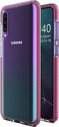 Hurtel Spring Back Cover Σιλικόνης Φούξια (Gala...