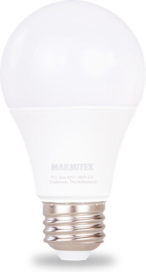 Marmitek Glow Me Smart Λάμπα LED 9W για Ντουί E27 και Σχήμα A60 Ρυθμιζόμενο Λευκό 806lm Dimmable