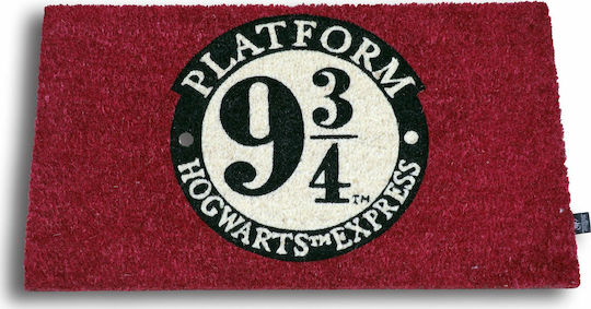 Sd Toys Entrance Mat made of Coir Harry Potter Doormat Platform 9 3/4 Burgundy 43x72cm