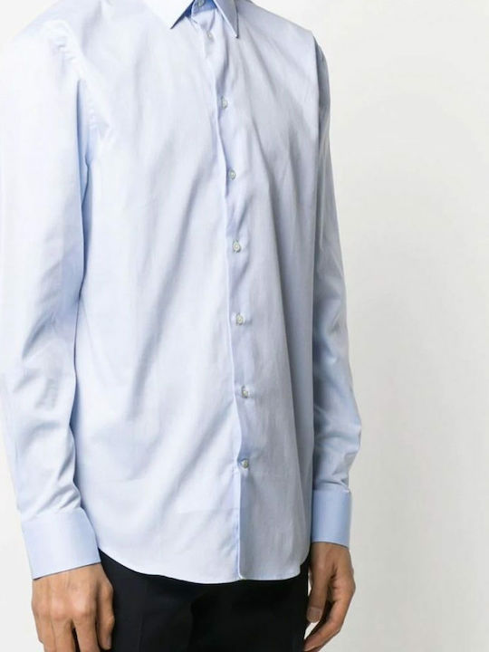 Emporio Armani Long-sleeved Shirt Light Blue